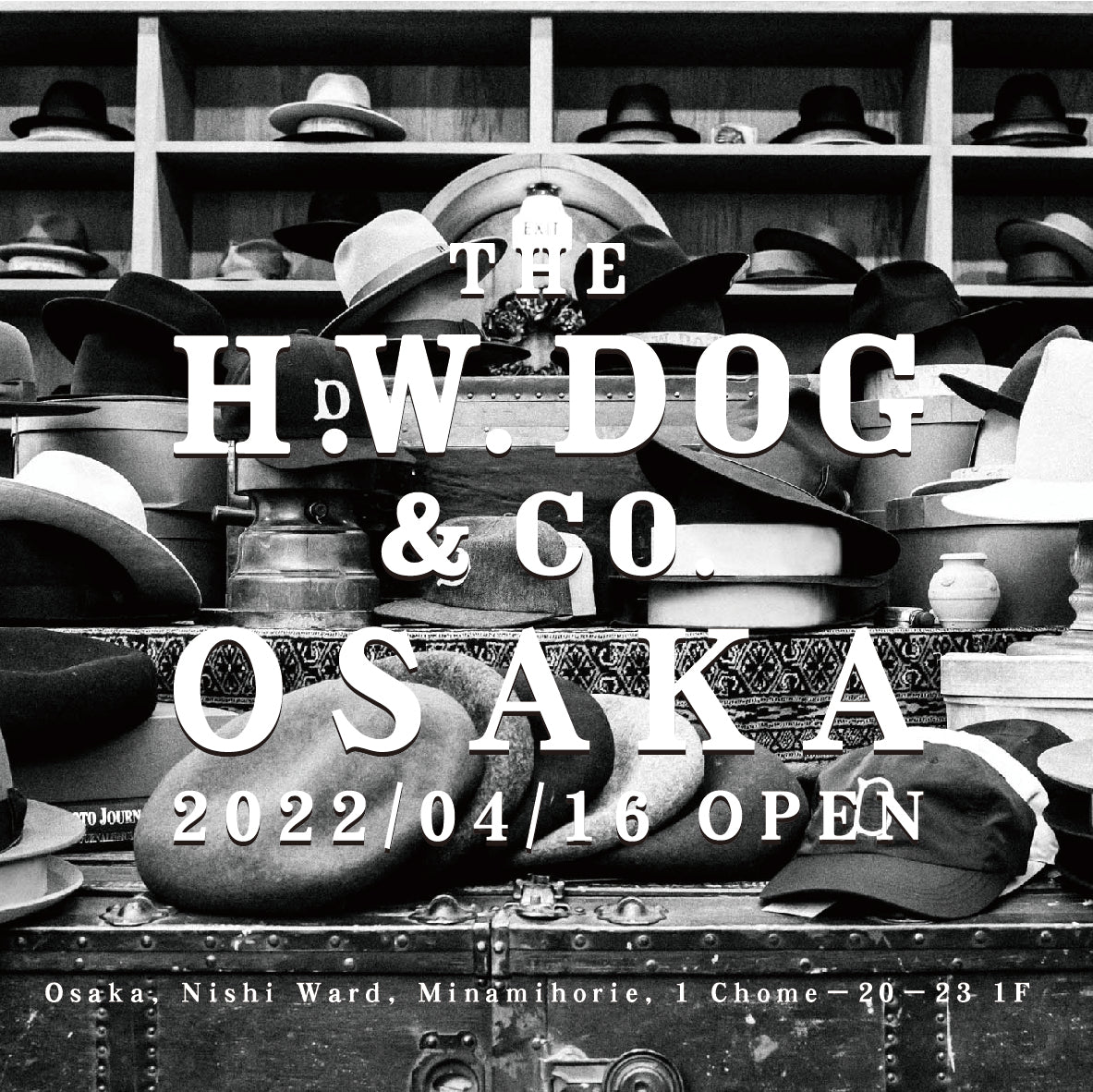 【販売限定】THE H.W.DOG GO. ハット 帽子