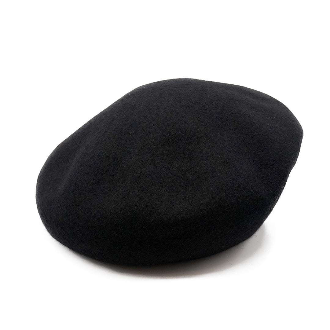 PAPER CLOTH BERET black - ハンチング/ベレー帽